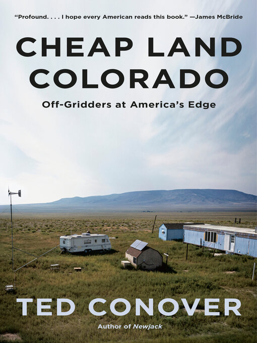 Title details for Cheap Land Colorado by Ted Conover - Wait list